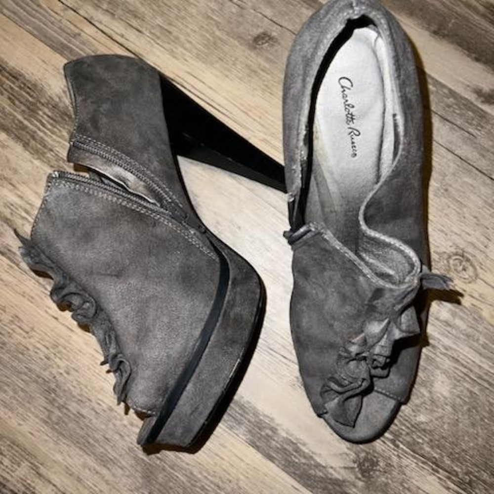 Charlotte Russe Gray Women's Shoes